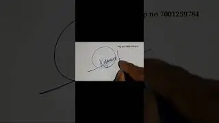 Sign your name  .. 