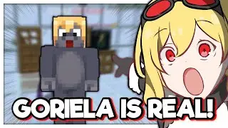 Kaela got new Minecraft skin and its a GORILLA?!!