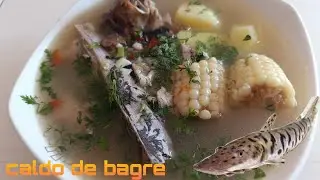 CALDO de CABEZA de BAGRE/caldo levanta muerto