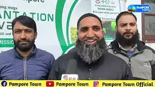 Campus Plantation Drive held at Govt. Degree College Pampore. 