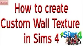 How to Make Custom Content in Sims 4 ( Wall textures ) - Easiest Tutorial