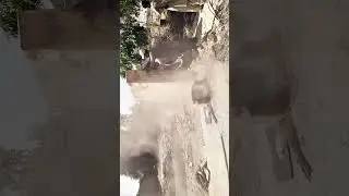Man Vs Excavator | Destroy in seconds  #viralvideo #construction #exposingtherealities