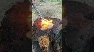 Best Ways to Use a Ferro Rod!🔥 - OPINEL POCKET SAW #shorts  #edc #pocketcarry