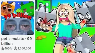 I Made FAKE Pet Simulator 99... It was DISTURBING (roblox pet simulator 99)
