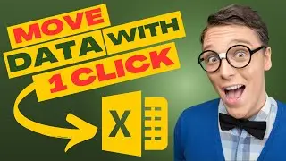 How to move any data in Excel!  (the FASTEST way)