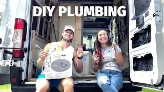 Van Plumbing Tutorial (Shower, Sink, & Hot Water)