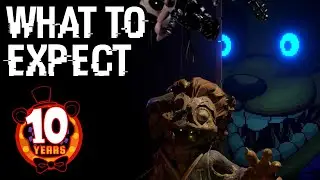 What can we expect from the TENTH ANNIVERSARY of Five Nights at Freddy's?