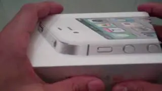 Unboxing the white Sprint iPhone 4S