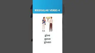Learn English Verbs - Irregular Verbs Part 4 #basicengllish