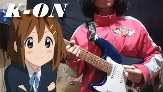 K ON! Opening - Cagayake!GIRLS Cover Guitar