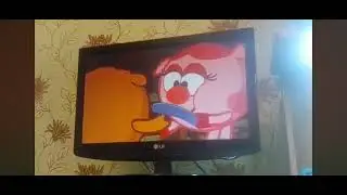 открытие DVD диска Смешарики (2)
