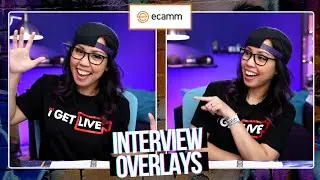 Ecamm Live INTERVIEW Overlay - Create a Custom Overlay Using Canva and Keynote