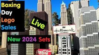 LIVE Boxing Day Lego Sales | Top 5 Builds In 2023 | New 2024 Lego Sets