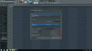 Showing the MIDI Options menu in FL Studio