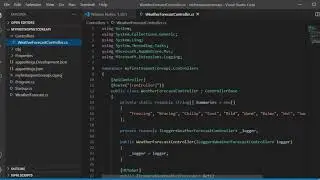 How to create your first asp dotnet core webapi?