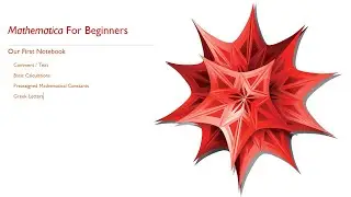 Basic Things You Need To Know To Start With MATHEMATICA | Tutorial-1(ENG)
