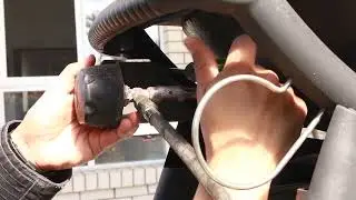 Unclogging a Blocked Weber Grill gas Nozzle