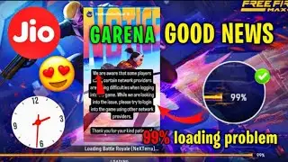 Good News 🥳99% loading problem Solve soon || Garena Take Action 😱