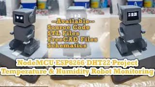 NodeMCU DHT22 Project - Monitoring Temperature and Humidity | #nodemcu #dht22 #temperature #humidity