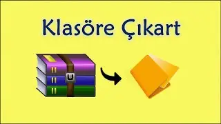 WinRAR Dosya Çıkarma (Belirtilen Klasöre Çıkart)
