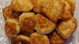 Пышные Оладьи на кефире с секретным ингредиентом.../ никогда не оседают!