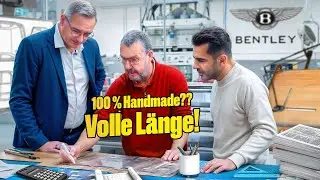 VOLLE LÄNGE💥 Besichtigung des Bentley-Werks in Crewe! Aufwendige Handwerkskunst?🤔 | Hamid Mossadegh