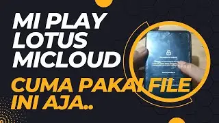 HOW TO REMOVE MI ACCOUNT / REMOVE MICLOUD XIAOMI MI PLAY VIA FLASHTOOL