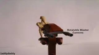 How to make a Lego STAP (Single Trooper Aerial Platform)