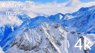 Switzerland in Winter | 4K Relaxation Film by Drone
