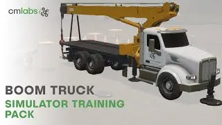 Boom Truck Simulator Training Pack Presentation | CM Labs Simulations