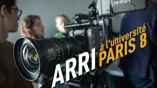 Les étudiants de Paris 8 testent les caméras ARRI Amira