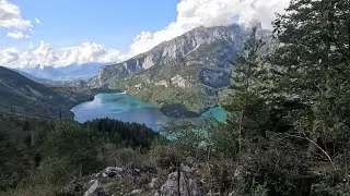 Lago di Molveno in MTB