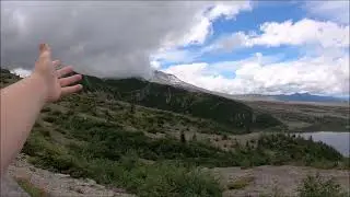 КРАСОТА. Горы Америки. Mount Saint Helens. Выезд с семьёй. Здесь не было жизни 40 лет назад.