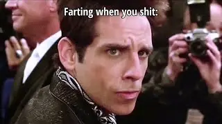 Farting when you shit: