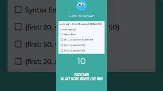 Guess The Answer! #1 #programming #coding #test #mcq #logical #guessing
