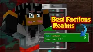 BEST FACTIONS REALM FOR MINECRAFT BEDROCK PS4 | Minecraft Bedrock Realm Review #1