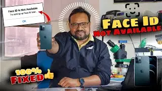 How To Fix iPhone 12Pro Face ID Not  Working 🛠️| Face ID Not Available Try Setting Up Face ID Later