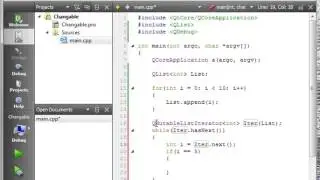 C   Qt 38   QMutableListIterator and QList