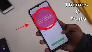 Infinix hot 8 theme centre---how to change fonts in infinix hot 8