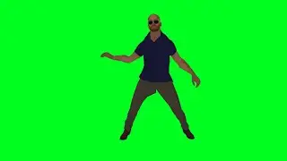 Andrew Tate dancing green screen