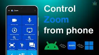 Zoom Remote Control Widget for PC | Keyboard Extension