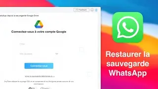 Récupérer la sauvegarde WhatsApp Google Drive sur iPhone 13