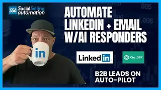 Social Selling Automation LinkedIn + Email with AI Responders