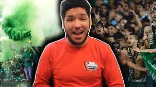ULTRAS RAJA INSANE! CURVA SUD RAJA CASABLANCA! Raja Casablanca Fans || REACTION