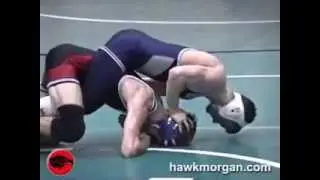 crossbody scissors hawk morgan wrestling