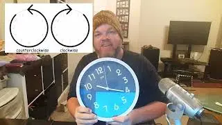 How to Change Time on an Analog Clock with Hands MOVE Hour Forward Backwards Daylight Savings Time