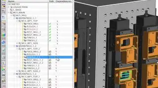 NX CAM Multiple parts programming