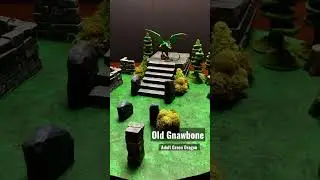 D&D Adult Green Dragon With Terrain 