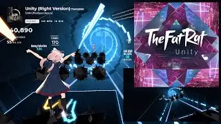 [Beat Saber] Unity - TheFatRat [Fullbody Tracking]