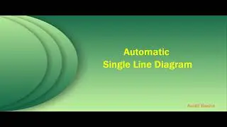 Automatic Electrical Schematic Diagram within 2 minutes